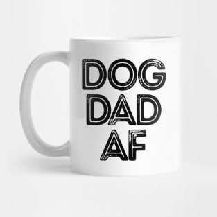 Dog dad af T-shirt Mug